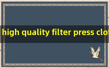high quality filter press cloth replacement
